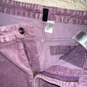 Dusky Orchid Corduroy Pants